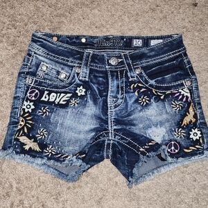 Children's miss me shorts